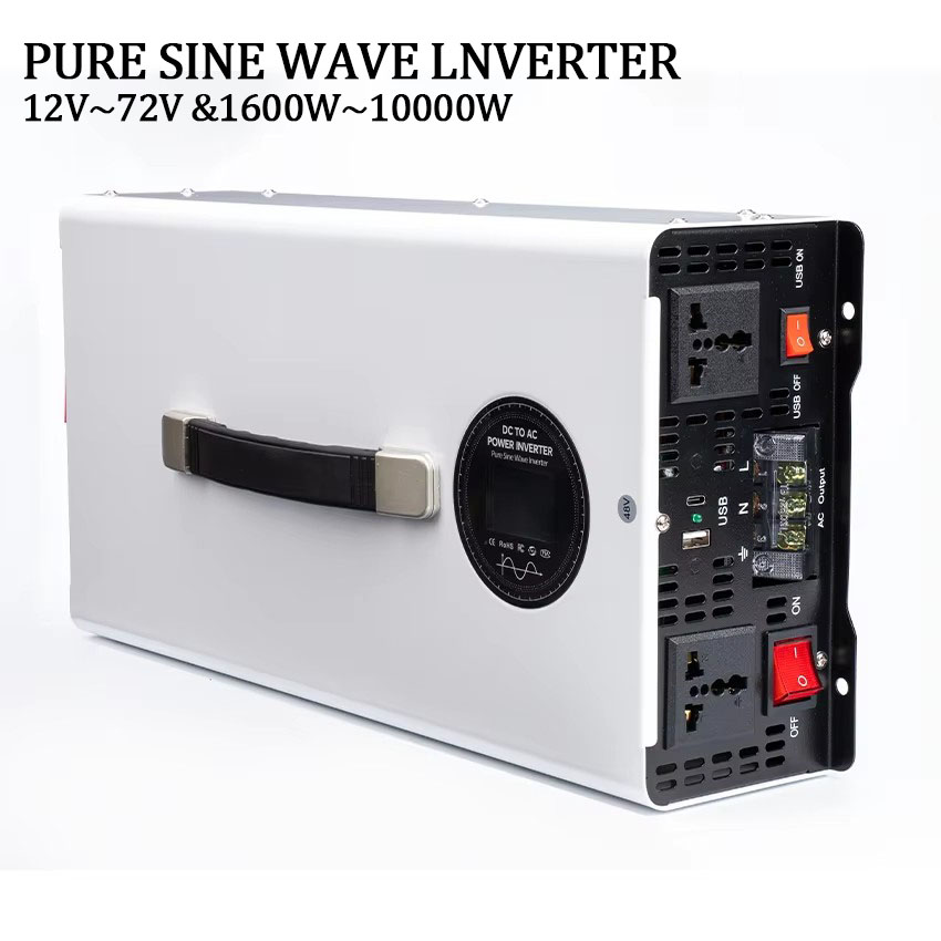 อินเวอร์เตอร์คลื่นไซน์บริสุทธิ - Pure Sine Wave Inverter 5000W 48V 220V บทวิจารณ์และราคา
