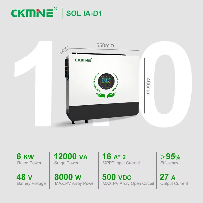 โปรโมชั่นสุดฮอต ขายส่ง อินเวอร - Off Grid Solar Inverter 48V 6000W บทวิจารณ์และราคา