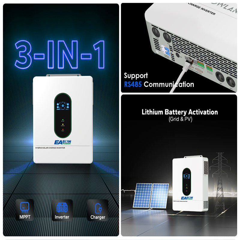 อินเวอร์เตอร์พลังงานแสงอาทิตย์ - Grid Tie Inverter Limiter 2000W บทวิจารณ์และราคา