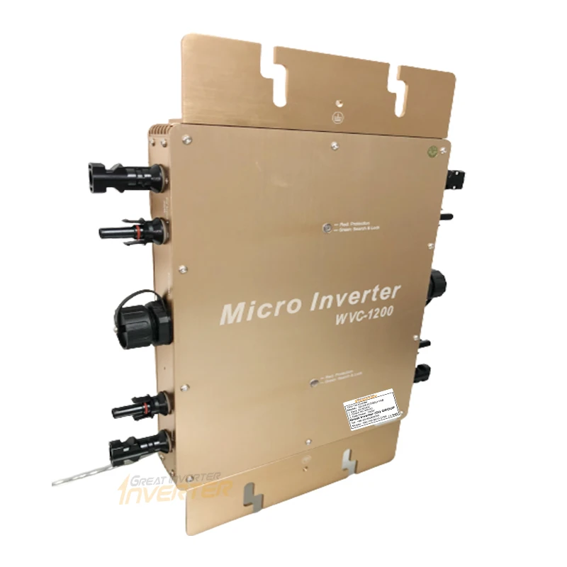 1400W Grid Tie อินเวอร์เตอร์กั - Micro Inverter 1400W Solar Grid Tie บทวิจารณ์และราคา