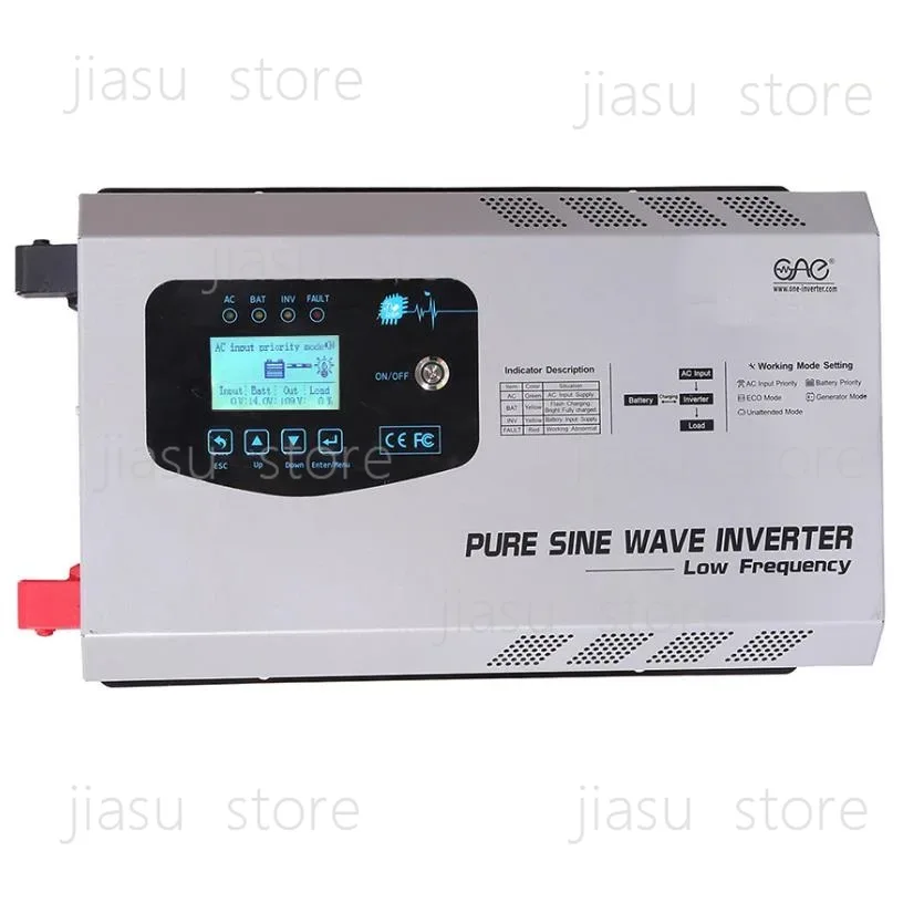 อินเวอร์เตอร์พลังงานแสงอาทิตย์ - Off Grid Solar Inverter 48V 6000W บทวิจารณ์และราคา